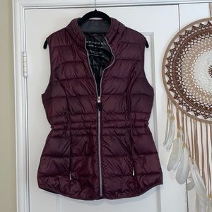 Andrew Marc Packable Faux Down Vest